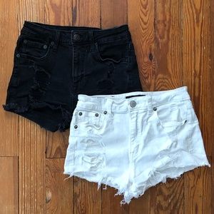 Aeropostale Vintage High Rise Shorty